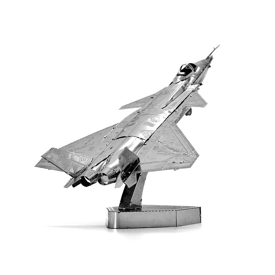 3d puzzle metalico Avión Air Force J-20 