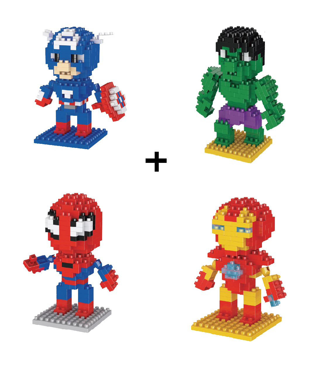 Pack Marvel Tipo Lego
