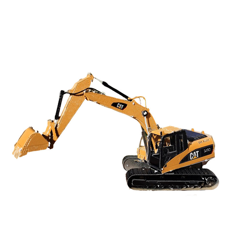 3d puzzle metalico Excavadora
