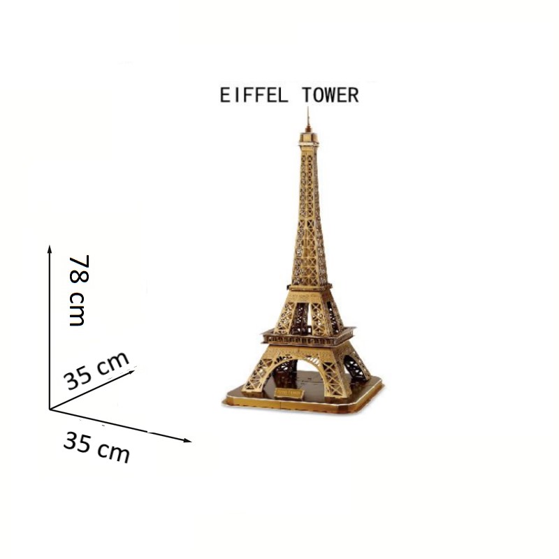 3d puzzle Torre Eiffel 66 piezas