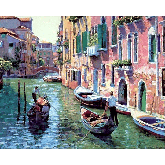 Pintura por números Venecia 3 (40x50cm)