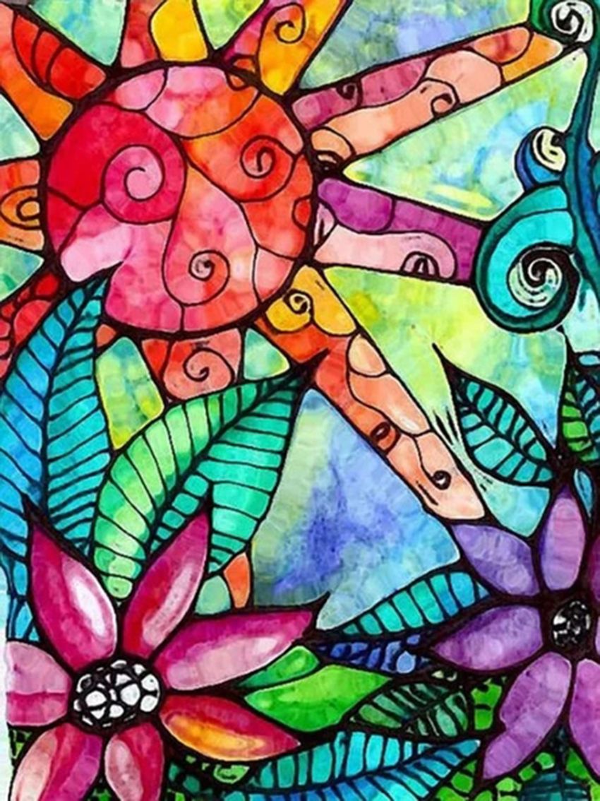 Diamond Painting Vitral