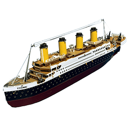 3d puzzle metálico Titanic