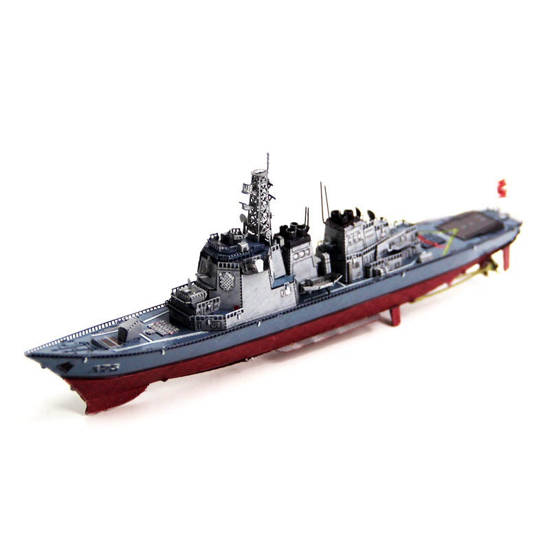 3d puzzle barco destructor