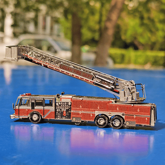 3d puzzle Carro Bombero