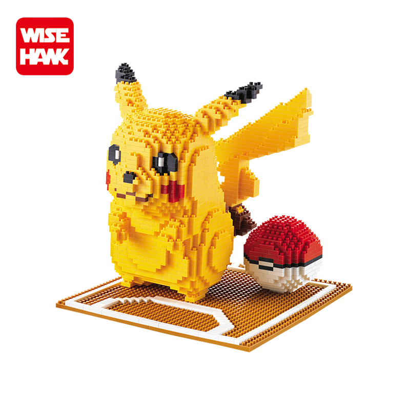 Nano Blocks Pikachu (tipo Lego 1968Piezas)