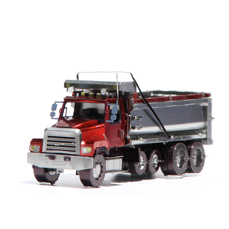 3d puzzle camion tolva (color)