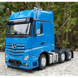 Camion Mercedes Benz Actros escala 1:32 Metalico Azul