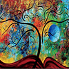 Diamond Painting Árbol abstracto (40x50cm) 