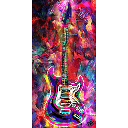 Pintura por números Guitarra (40x50 cm)