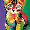 Diamond Painting Gato (40x50cm)