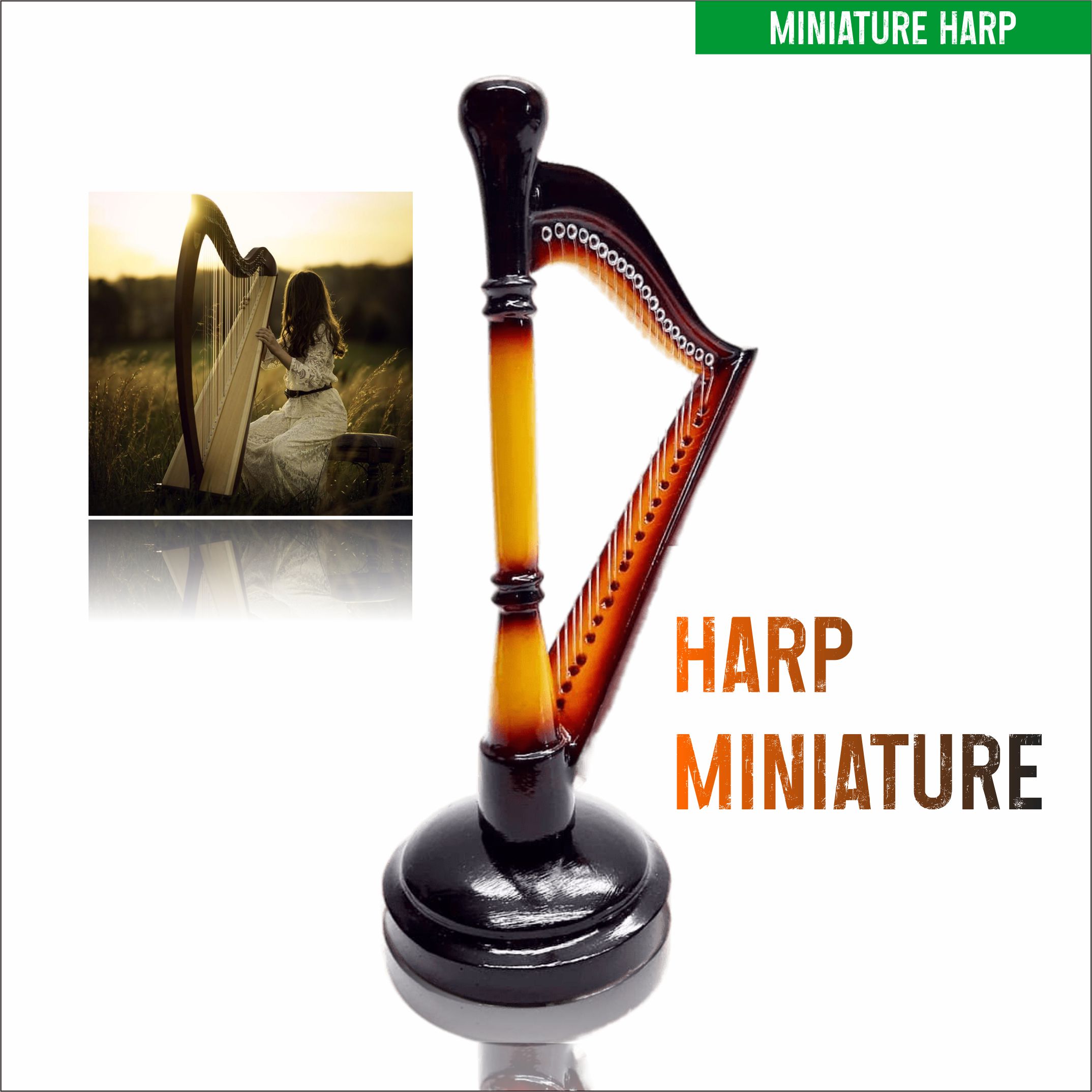 Arpa miniatura
