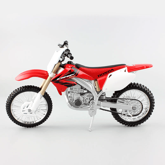 Motocicleta de carrera Honda-CRF450R Escala 1/12