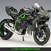 Motocicleta de carreras KAWASAKI NINJA H2 R ESCALA 1/12