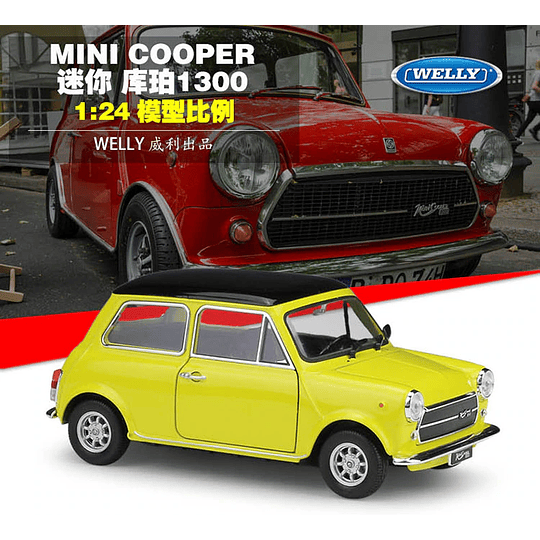 Vehículo Mini Cooper 1300 Escala 1/24