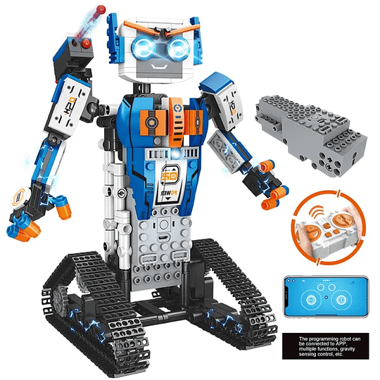 Robot Lego a control remoto  (447 piezas)