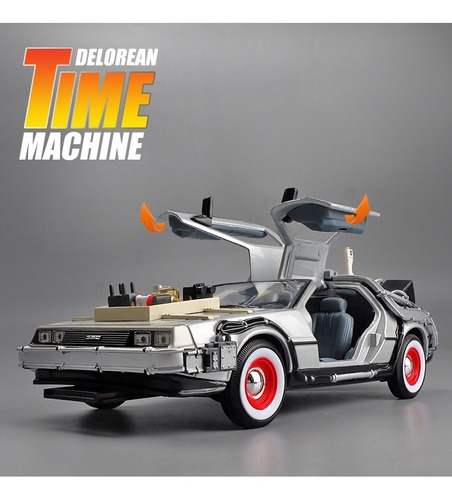 Back To The Future I Delorean Escala 1:24 - Welly