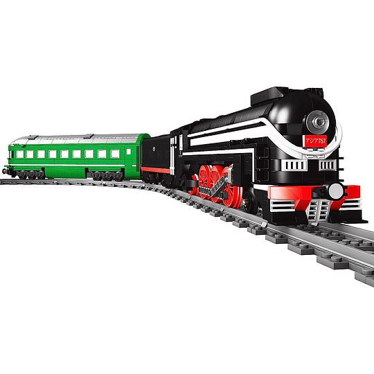 Tren world railway-steam express Lego a control remoto (1873 piezas)