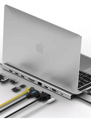 Adaptador Multipuerto USB C 10 en 1  -  ULINK UL-ADC101