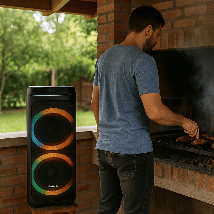Master-G Parlante Karaoke Bluetooth 8