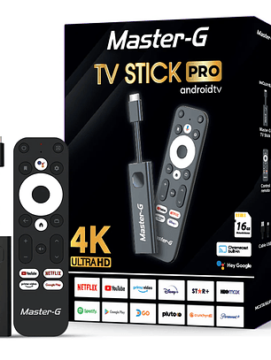 Master-G Streaming Tv Stick 4K Ultra HD Android 