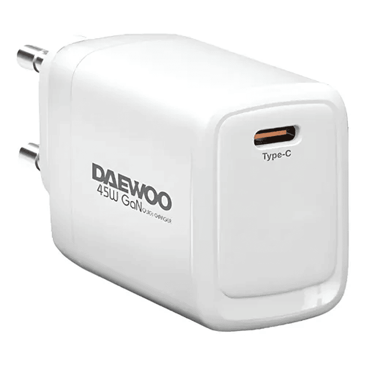 DAEWOO CARGADOR DE PARED 45W Tipo C  Carga Rapida 1