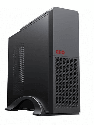 Gabinete  Clio S613 Slim, Incluye Fuente Poder 600W