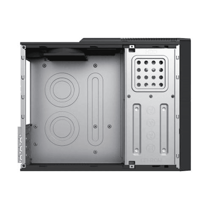 Gabinete  Clio S613 Slim, Incluye Fuente Poder 600W 3