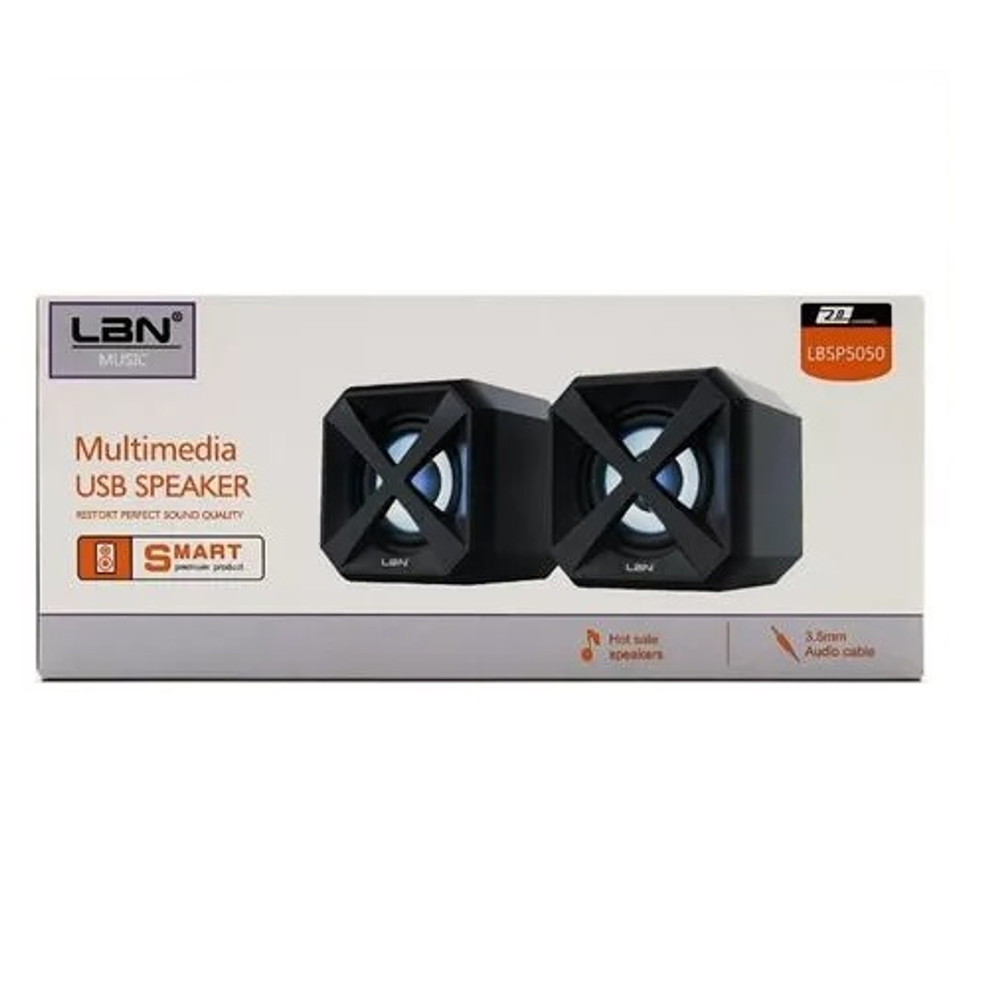 Parlante  LBN Para PC 2.0 Multimedia  1