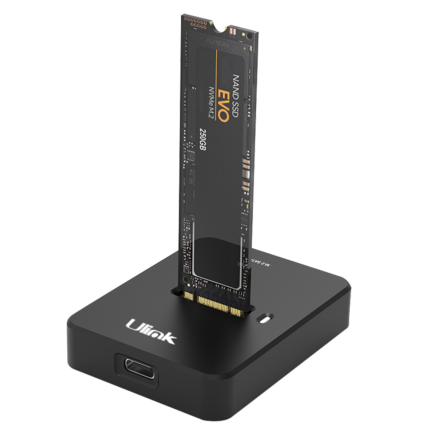 Docking Station Dual para Discos SSD (NVME/SATA) / mod. UL-DCKM2 1