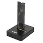 Docking Station Dual para Discos SSD (NVME/SATA) / mod. UL-DCKM2 - Miniatura 1