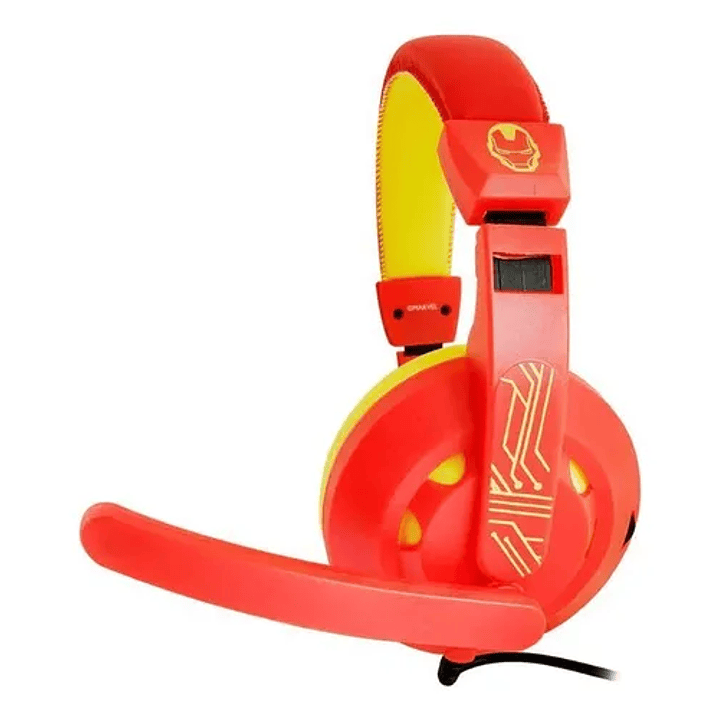 Kit Gamer Marvel Iron Man 3 En 1 Teclado+mouse+audifonos 3