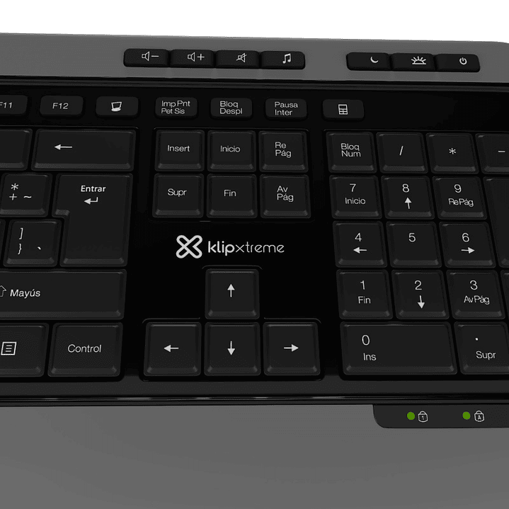 Klip Xtreme Combo Teclado Mouse inalámbrico - Español KBK-520 4