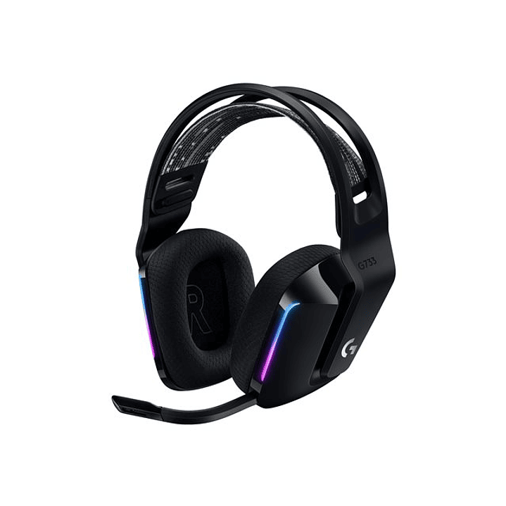 Logitech G733 LIGHTSPEED Wireless RGB Gaming Headset BLACK 2
