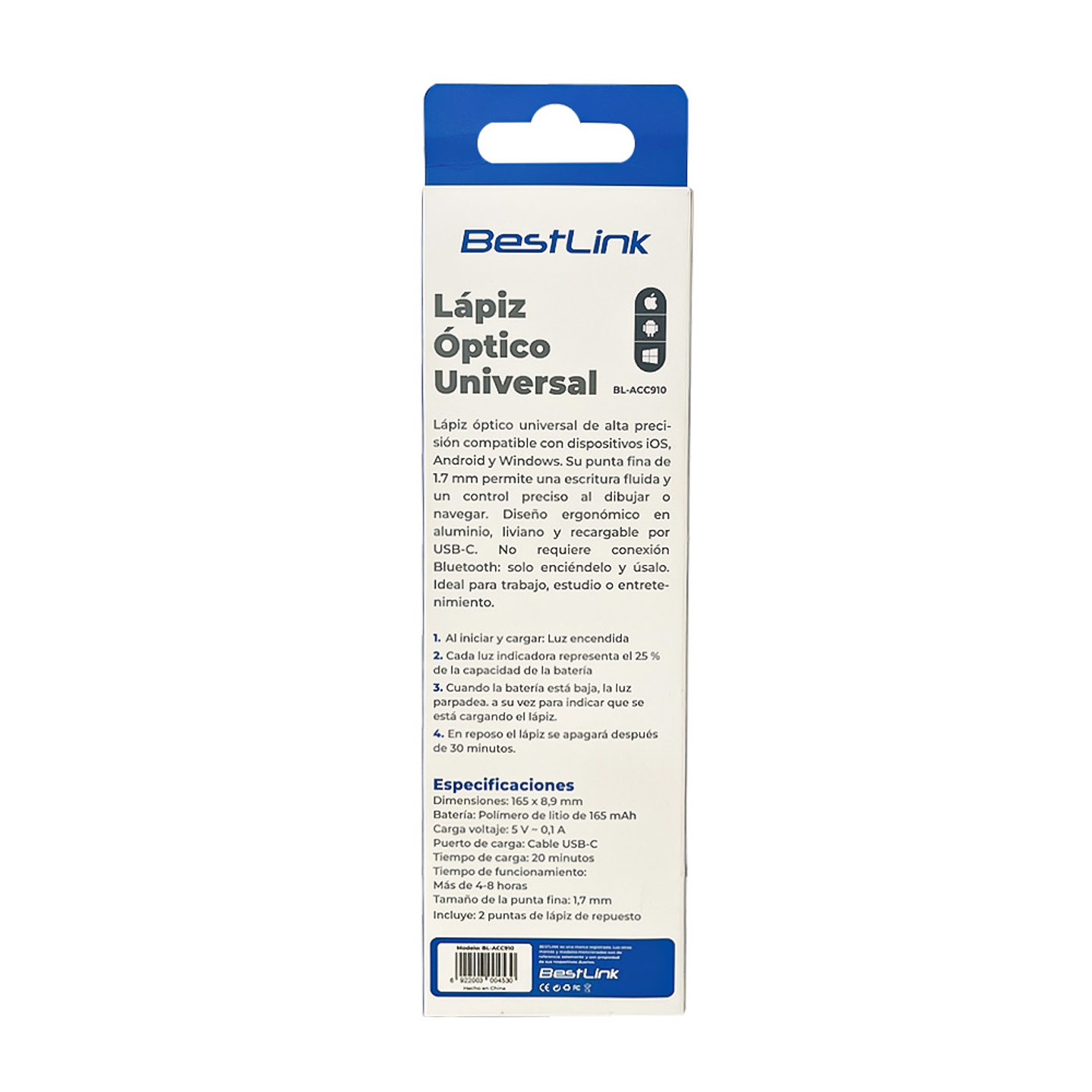 Lápiz Óptico Universal Mod. BL-ACC910 5