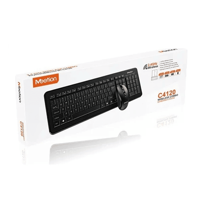  Kit Inalámbrico Teclado + Mouse Meetion C4120 1