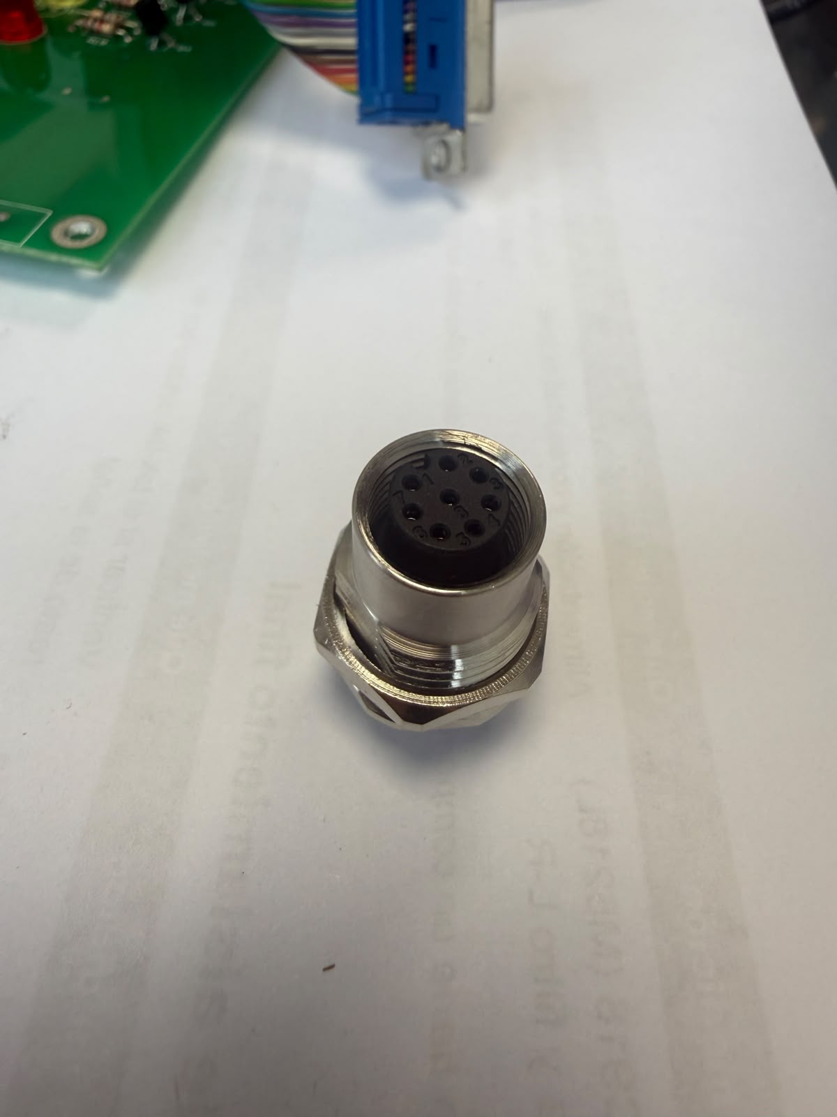 Conector Panel 8p M12-M16 2