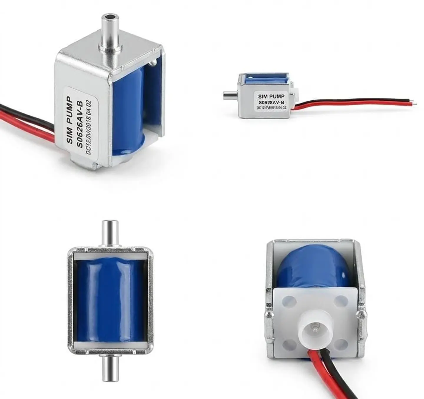 Micro Válvula Solenoide de Aire SIM PUMP S0626AV-B (12V DC) 1