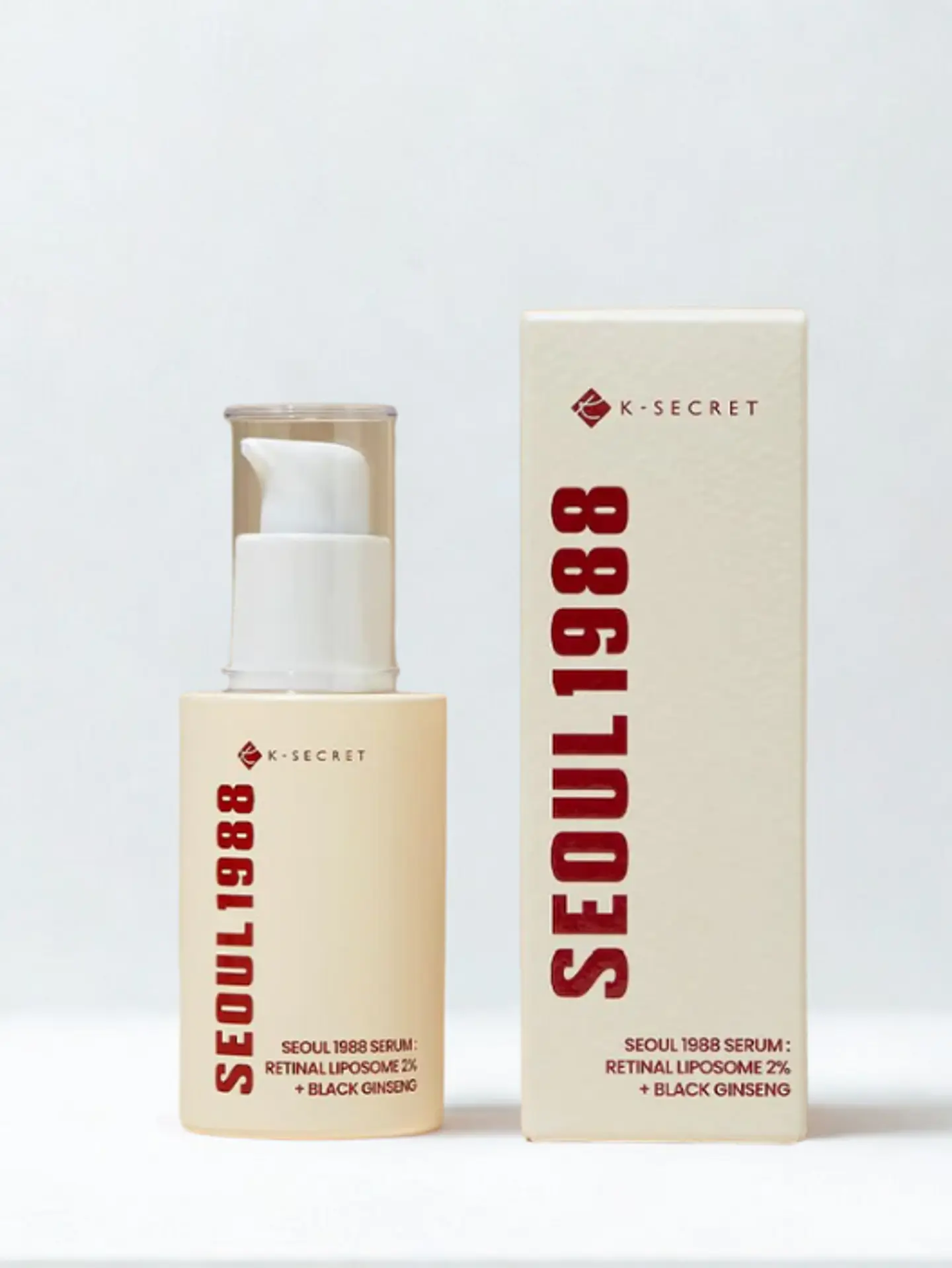 SEOUL 1988 Serum : Retinal Liposome 2% + Black Ginseng 1