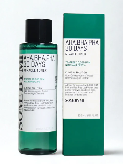 AHA, BHA, PHA 30 Days Miracle Toner 
