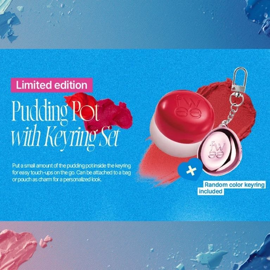 Pudding Pot Keyring Set 1