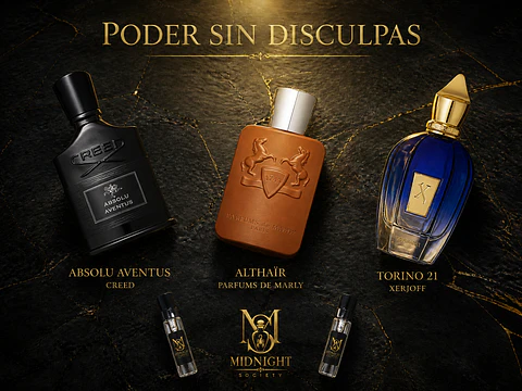 PODER SIN DISCULPAS - Pack de 3 Decants