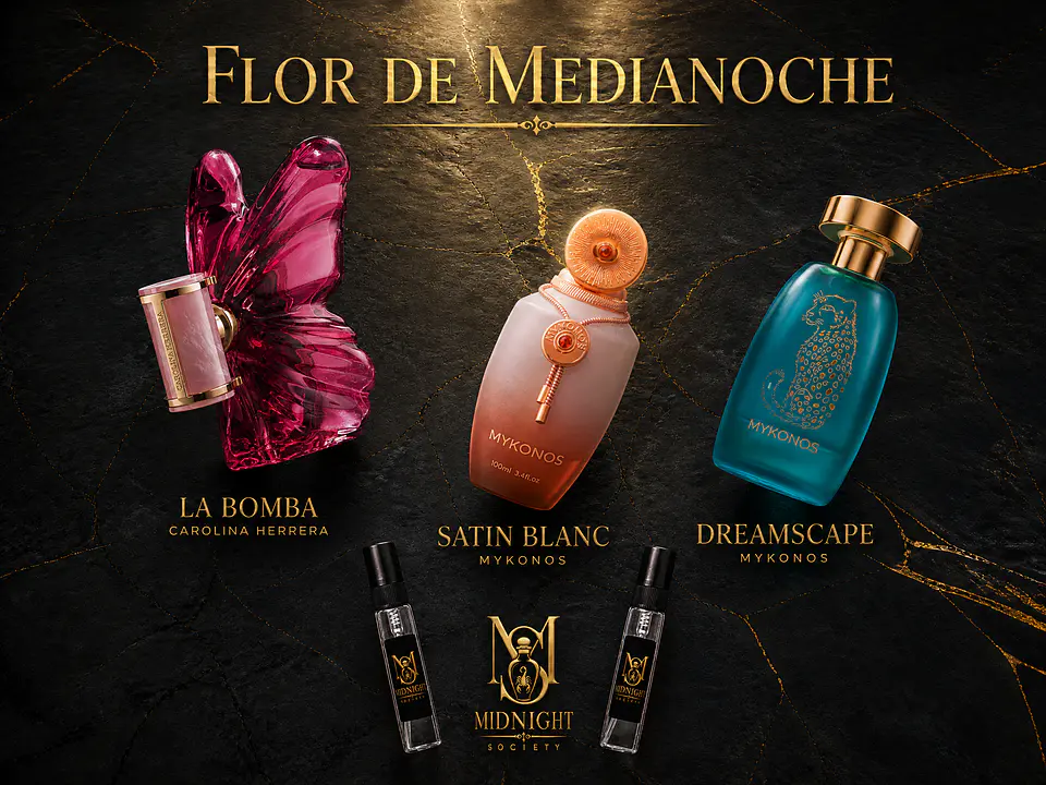 FLOR DE MEDIANOCHE - Pack de 3 Decants 1
