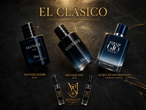 EL CLÁSICO - Pack de 3 Decants