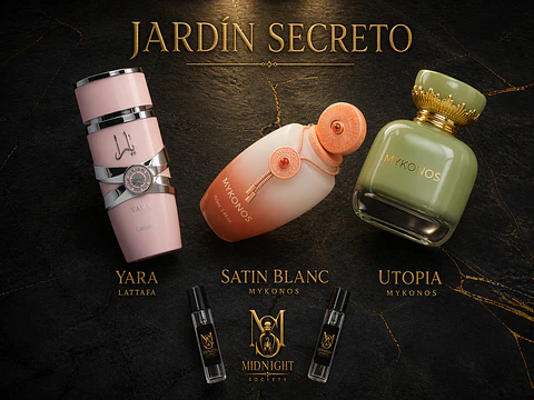 JARDÍN SECRETO - Pack de 3 Decants