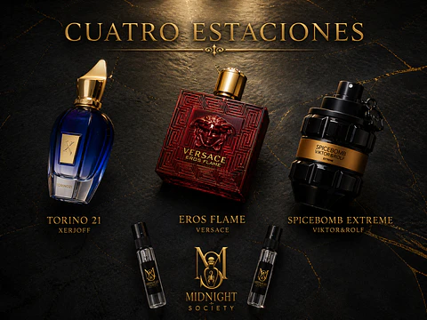 CUATRO ESTACIONES - Pack de 3 Decants