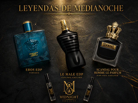 LEYENDAS DE MEDIANOCHE - Pack de 3 Decants