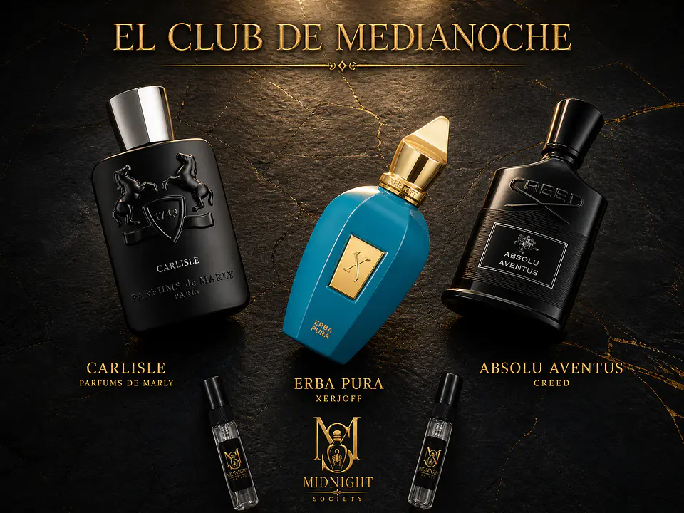 EL CLUB DE MEDIANOCHE - Pack de 3 Decants 1