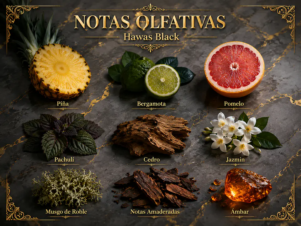 HAWAS BLACK — Rasasi 2