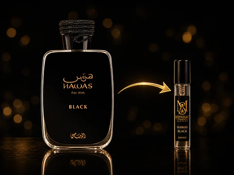 HAWAS BLACK — Rasasi